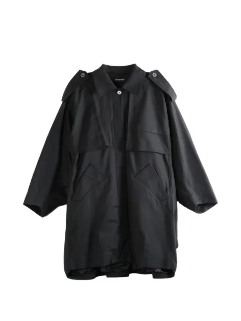 Kiko Kostadinov epaulette-detail panelled coat