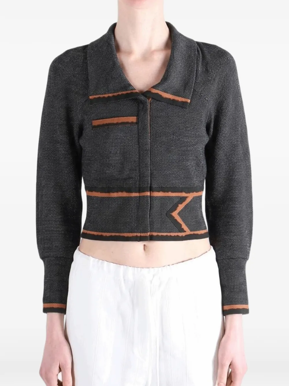 Kiko Kostadinov Jack met contrasterende afwerking Grijs