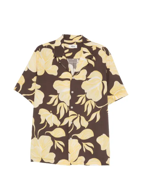 Altea floral-print short-sleeve shirt