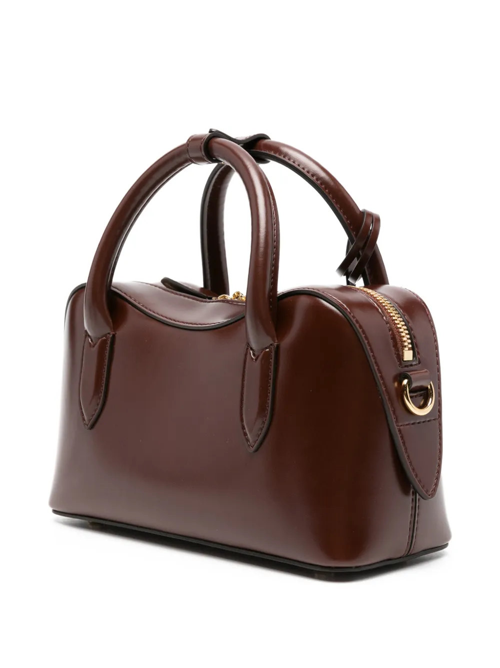 Stella McCartney Kleine Ryder shopper met hangslot Bruin