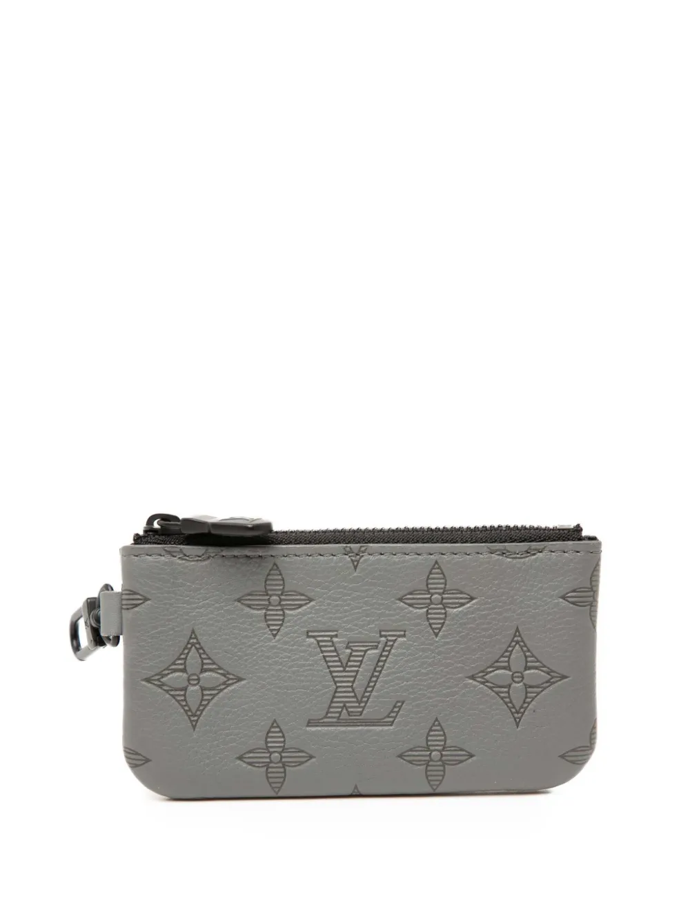 Louis Vuitton Pre-Owned 2021-2026 Monogram Shadow coin pouch - Grigio