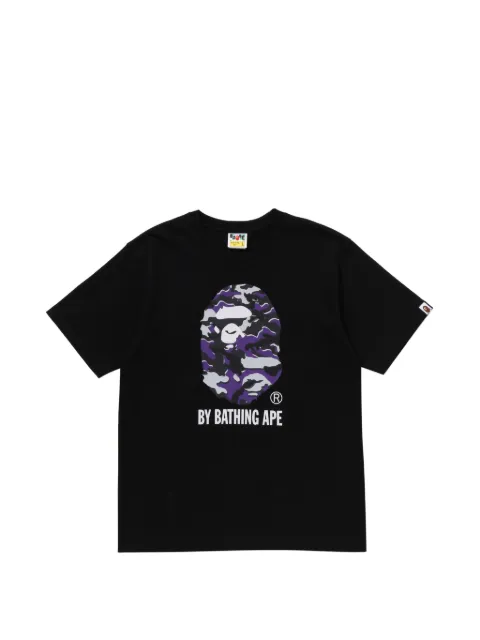 A BATHING APE® playera Glitch Woodland