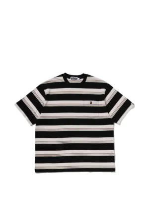 A BATHING APE® ストライプ Tシャツ | ブルー | FARFETCH JP