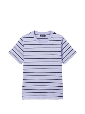 Auralee ストライプ Tシャツ | ブルー | FARFETCH JP