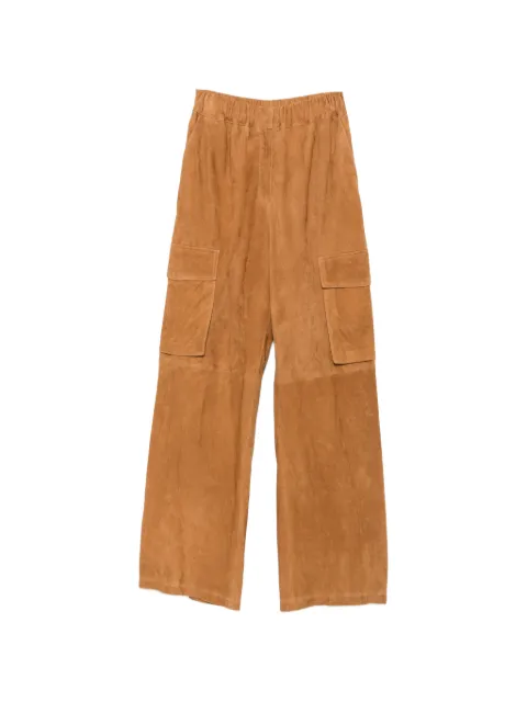 Cassell pantalones cargo de gamuza