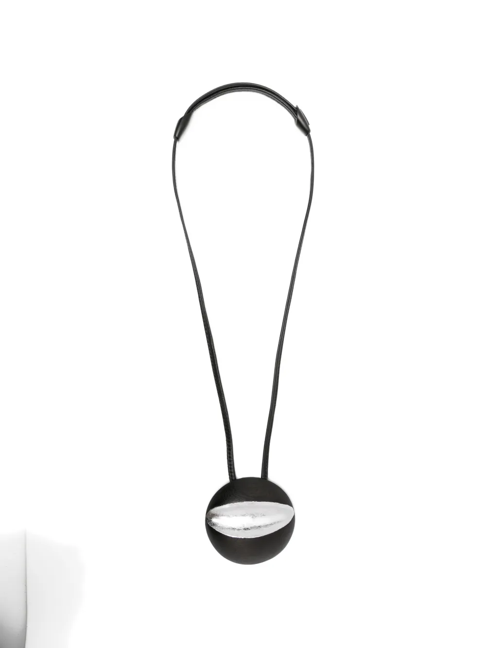 Monies Isola circular-pendant necklace - Nero