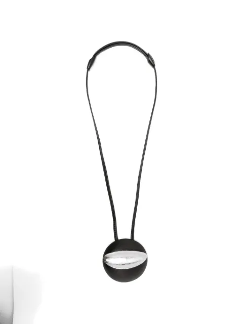 Monies Isola circular-pendant necklace