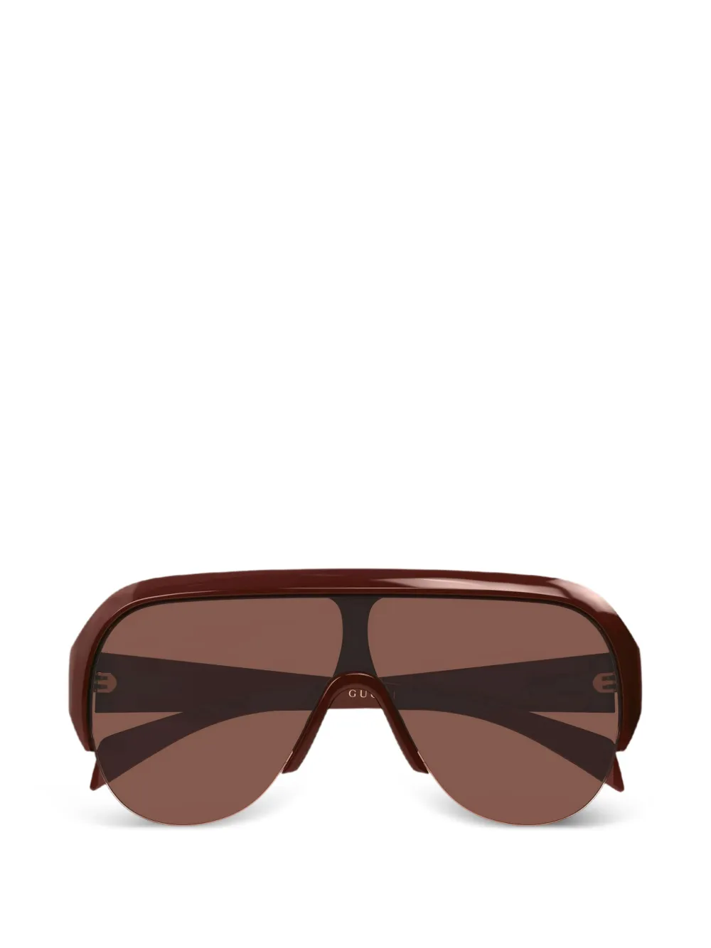 Gucci Eyewear pilot-frame sunglasses - Marrone
