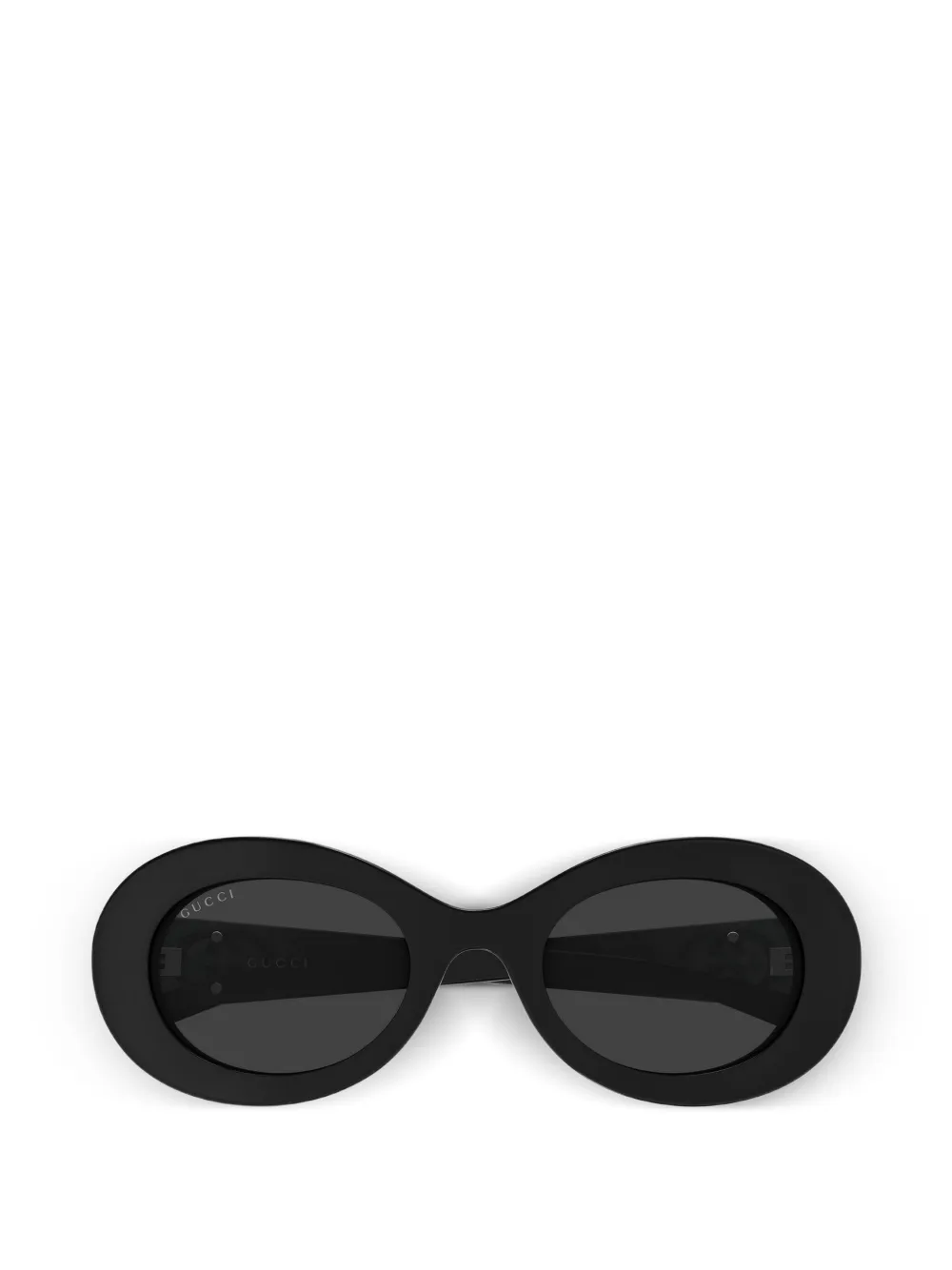 Gucci Eyewear Interlocking G round-frame sunglasses - Nero