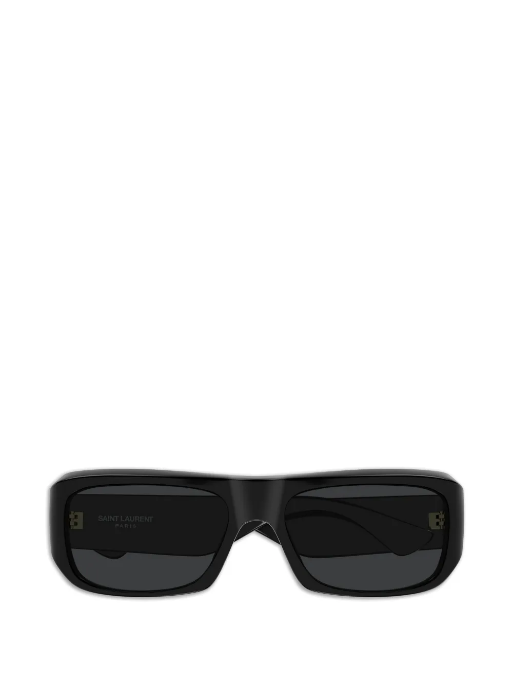 Saint Laurent Eyewear rectangle-frame sunglasses - Schwarz