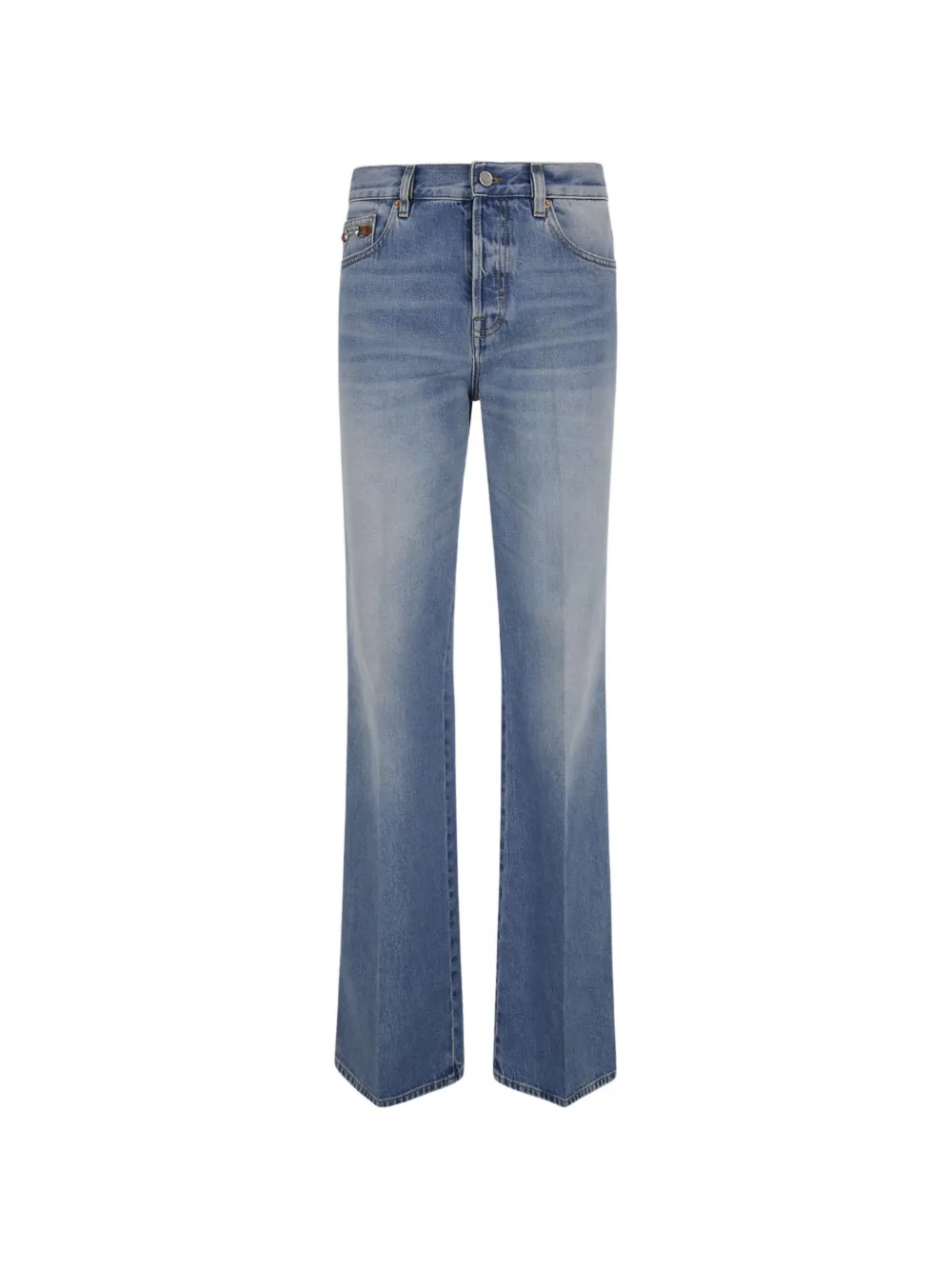 Gucci Horsebit flared jeans - Blau