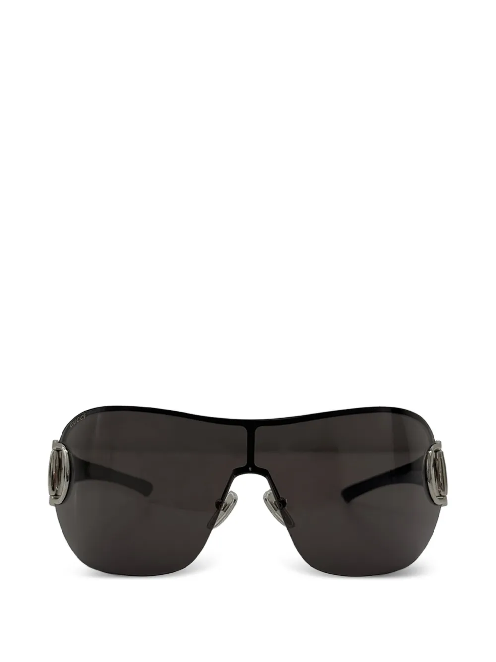 Gucci Horsebit geometric-frame sunglasses | Black | Image 1