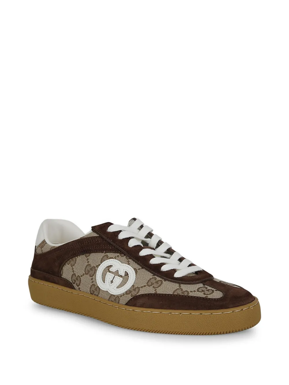 Gucci G75 GG sneakers Bruin