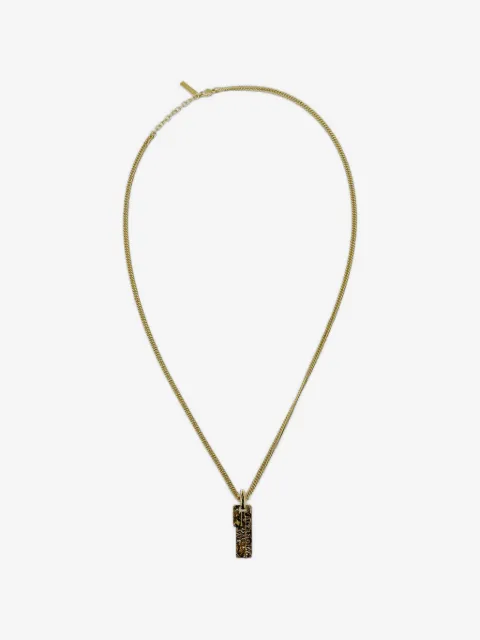 Givenchy Tape pendant necklace