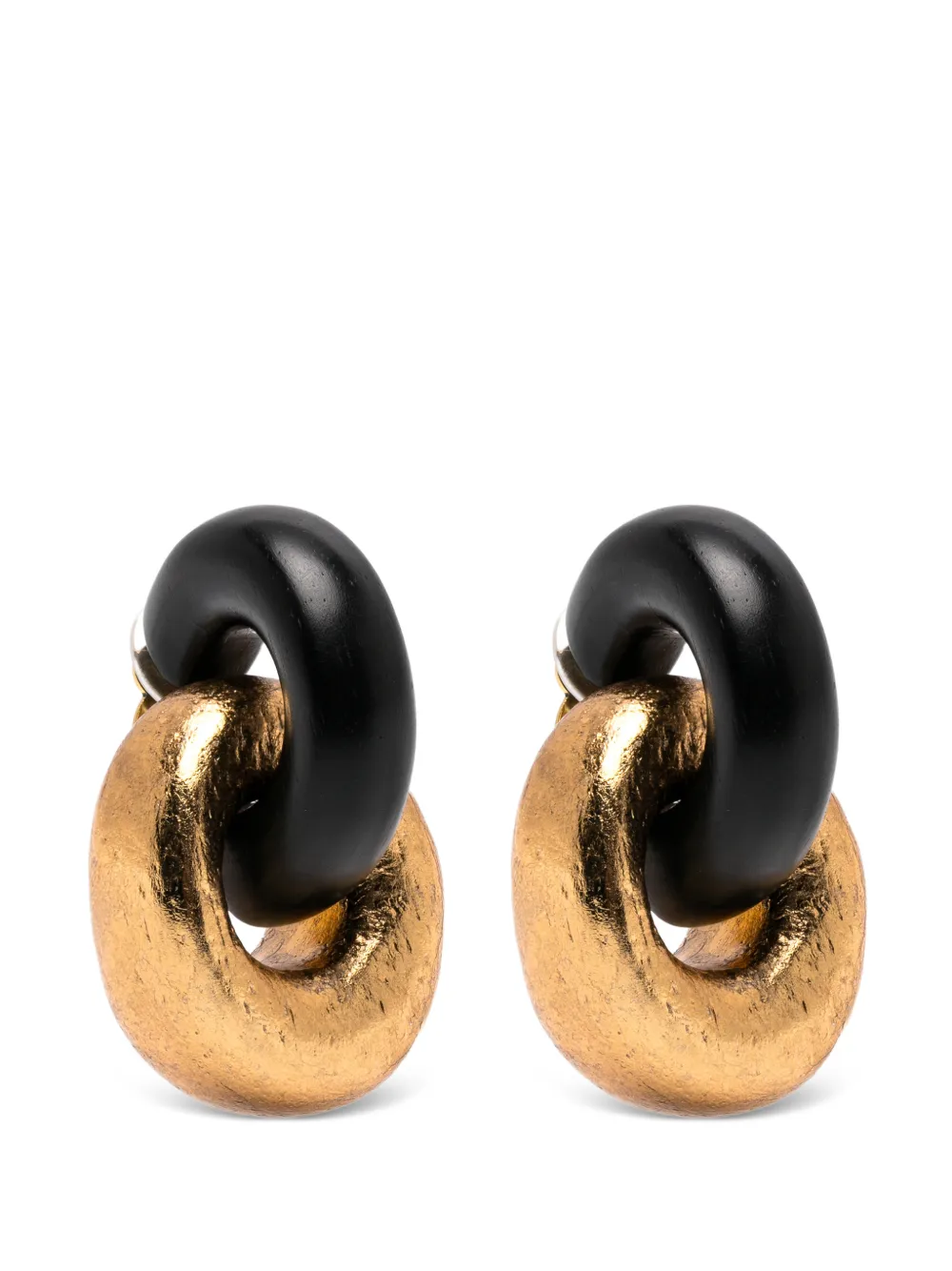 Monies interlocking-hoop earrings - Oro