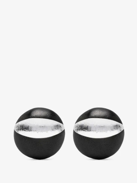Monies boucles d'oreilles Sirone à design circulaire