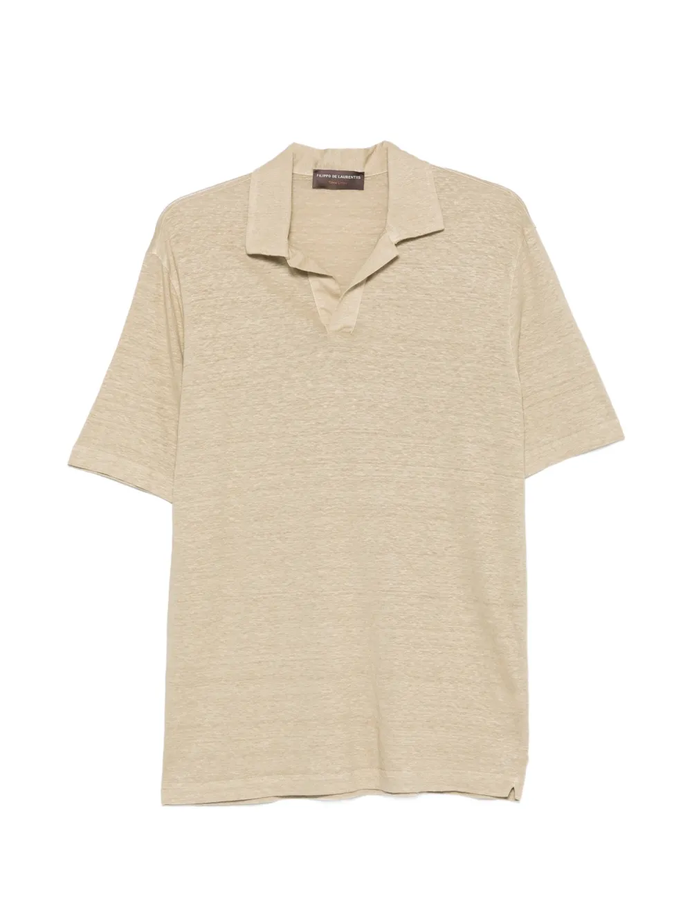 Filippo De Laurentiis short-sleeved polo shirt - Marrone