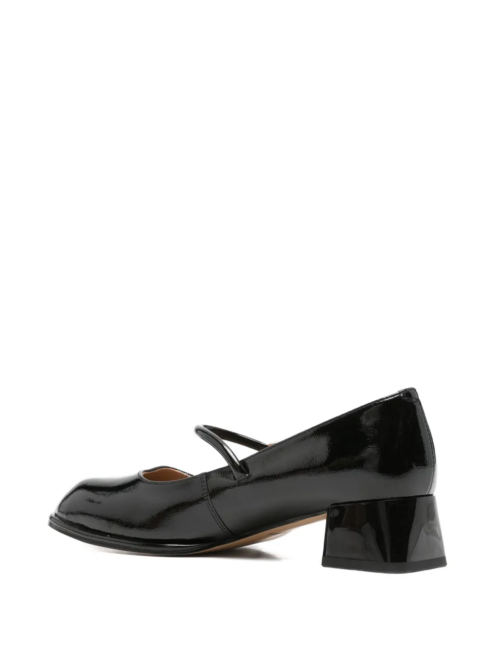 LINDA BAUMANN patent-finish pumps Zwart