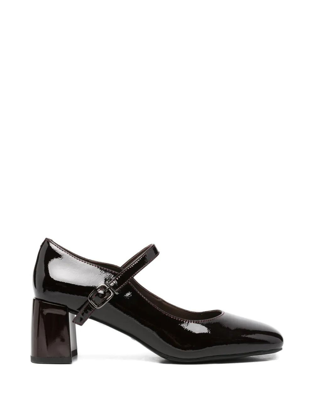 LINDA BAUMANN patent-leather pumps Bruin