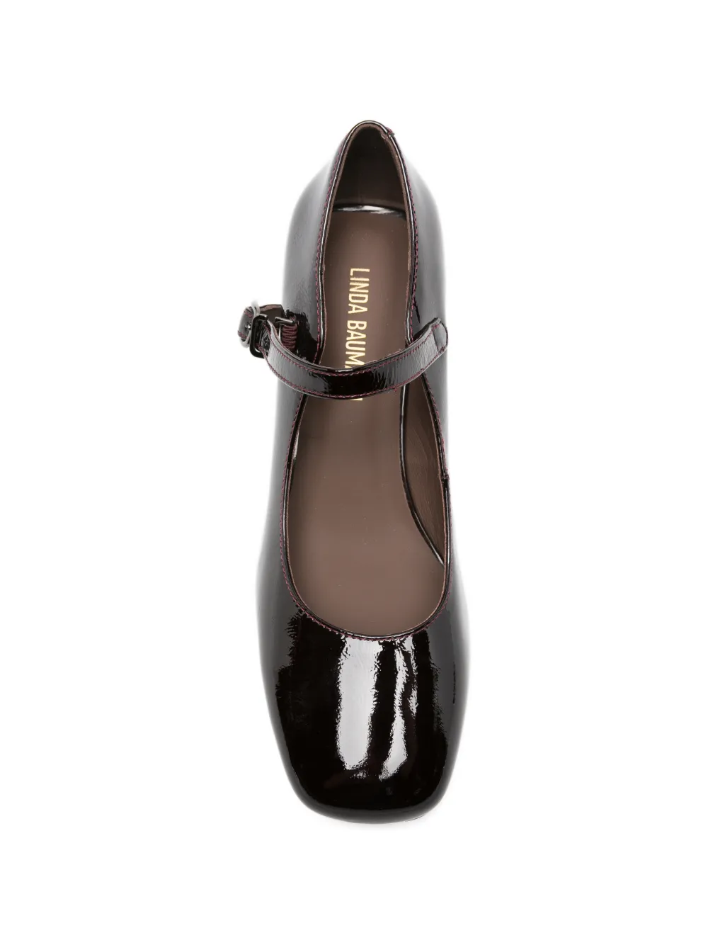 LINDA BAUMANN patent-leather pumps Bruin