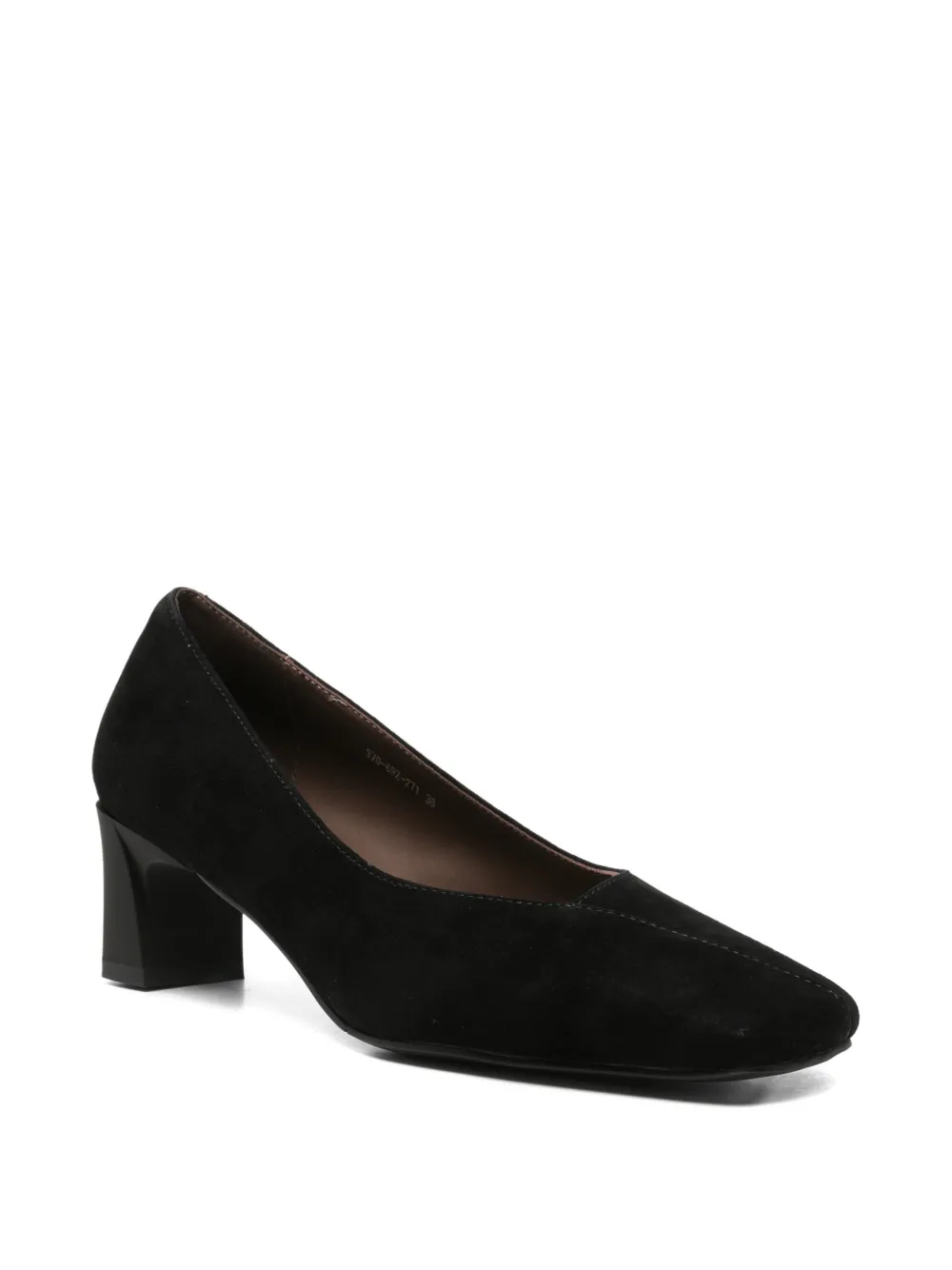 LINDA BAUMANN Pumps met vierkante neus Zwart