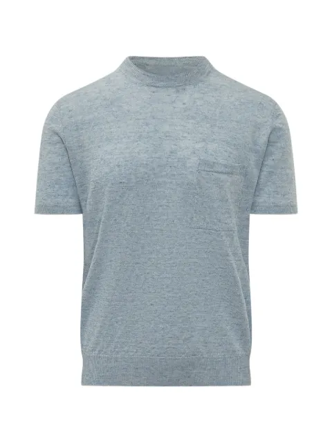 AMARANTO  chest-pocket short-sleeve T-shirt