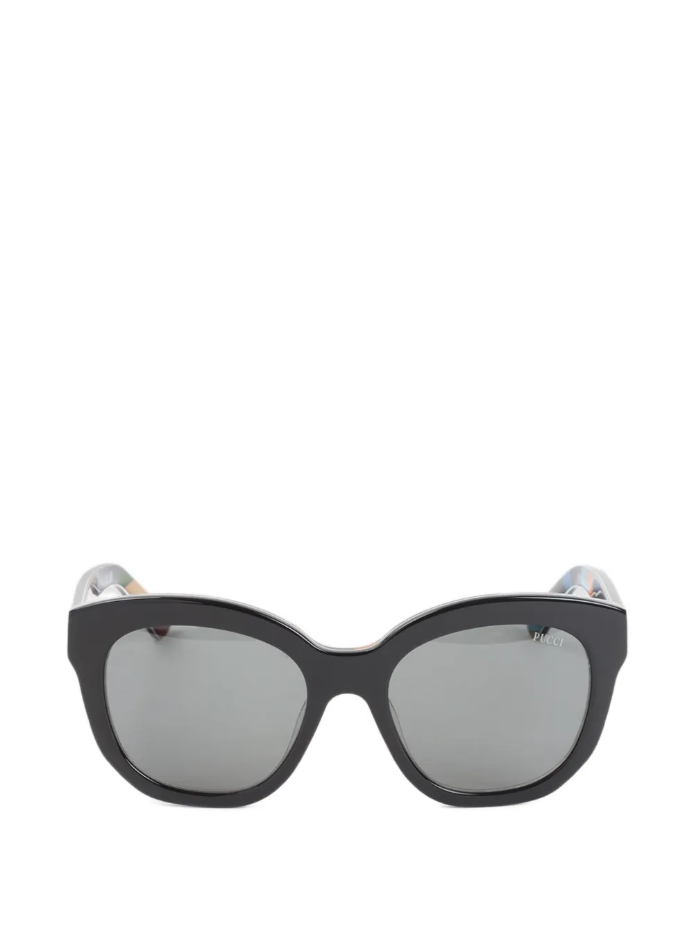 PUCCI geometric-frame sunglasses - Nero