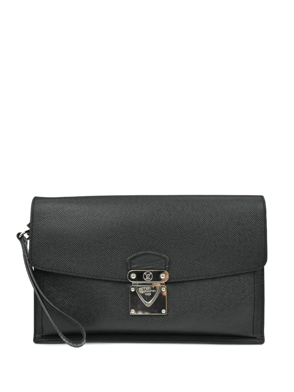 Louis Vuitton Pre-Owned 1990-2000s Taiga Veraiya clutch bag - Nero