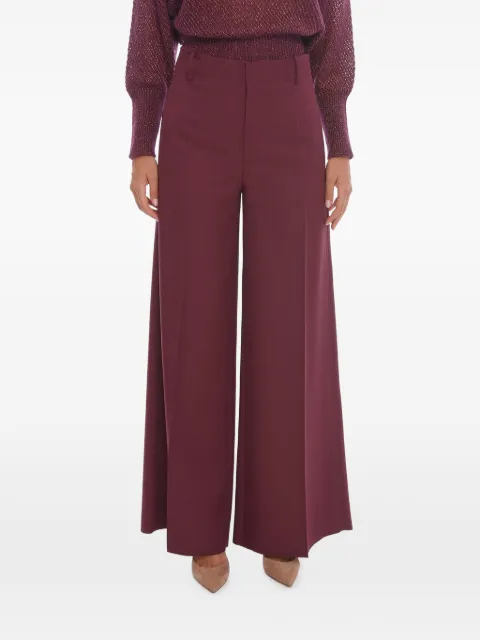 SUPER BLOND pleated palazzo pants