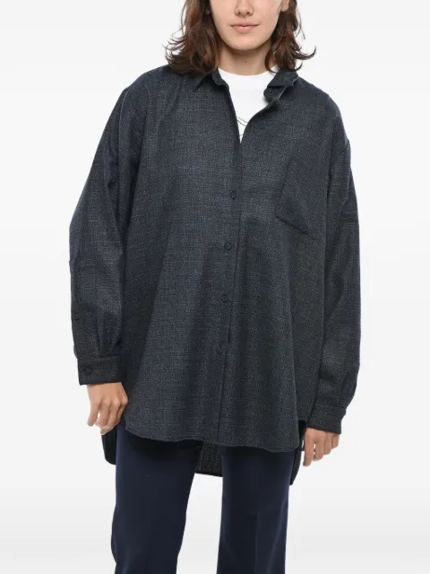 SUPER BLOND oversized flannel shirt
