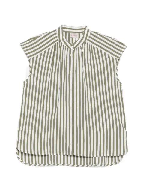 Marella striped sleeveless blouse