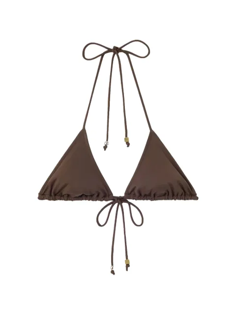 Jacquemus The Triangle halterneck bikini top