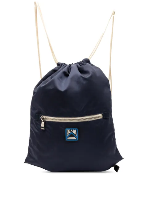 Prada Pre-Owned mochila Tessuto con cordones 2000-2026