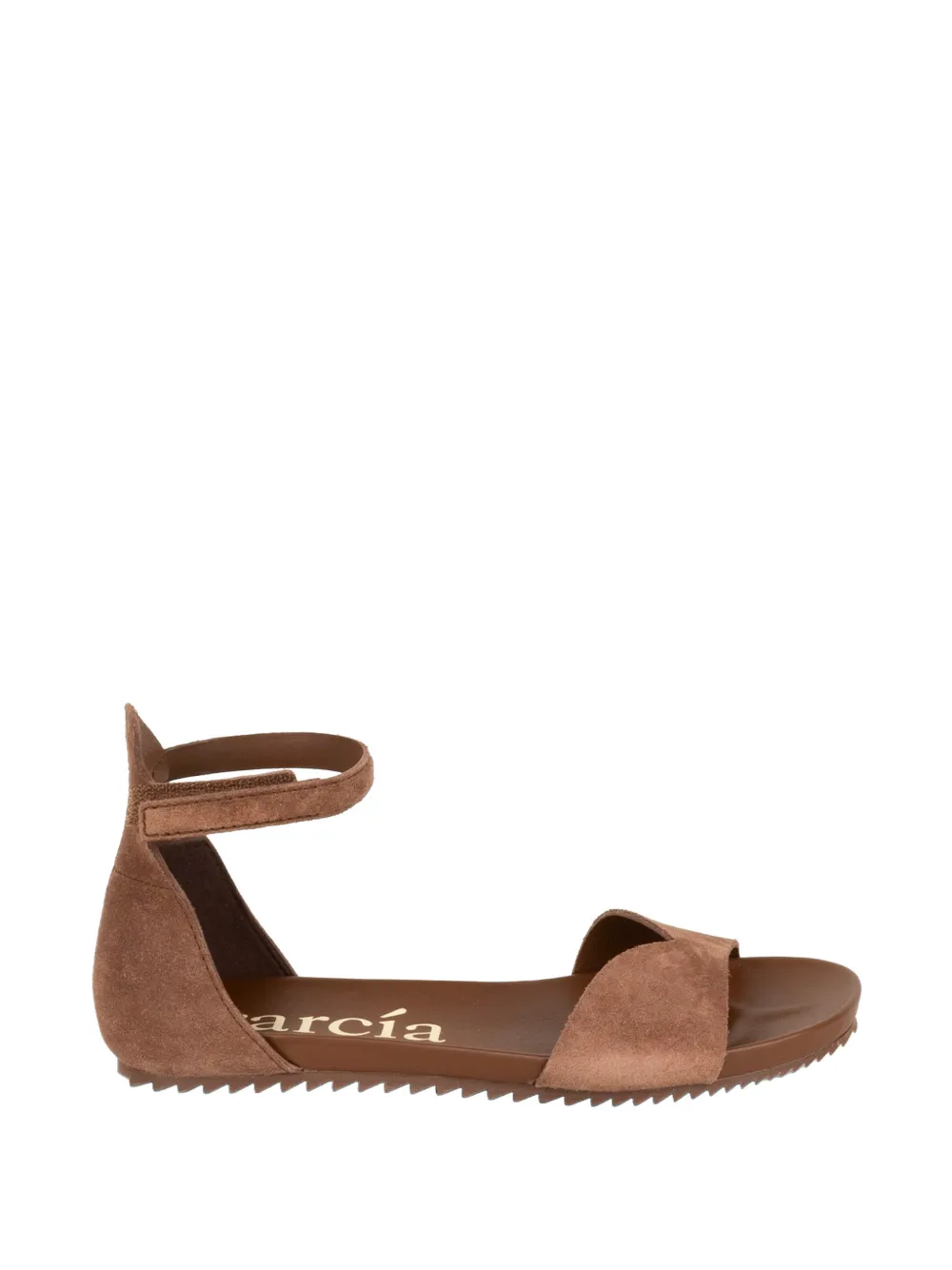 Pedro Garcia touch-strap suede sandals Bruin