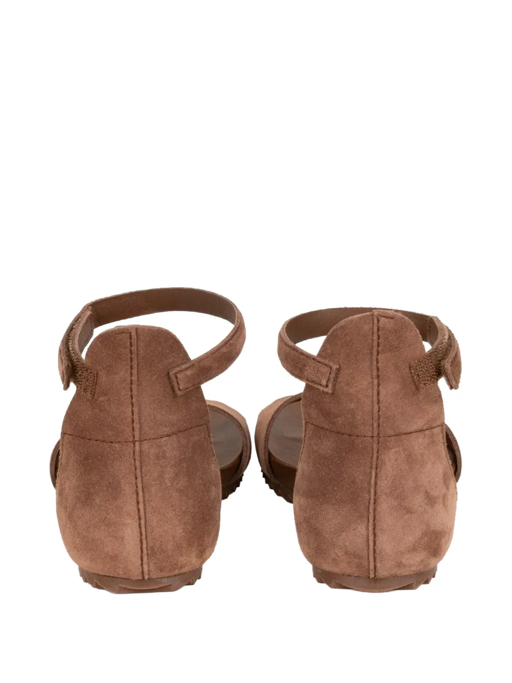 Pedro Garcia touch-strap suede sandals Bruin