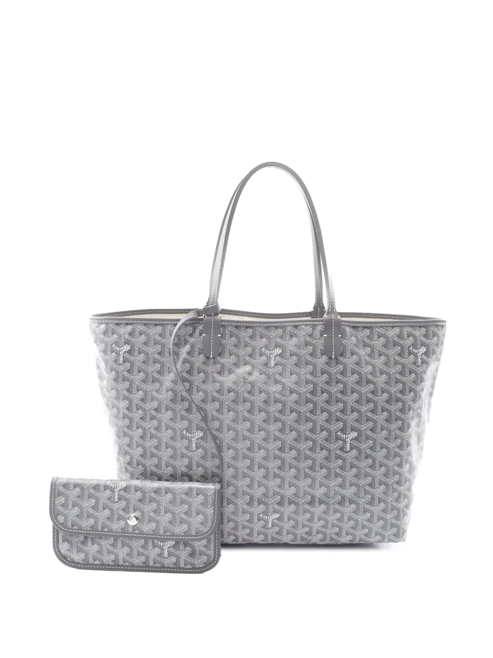 Goyard Pre-Owned 2010-2026 Goyardine Saint Louis PM tote bag - Grigio