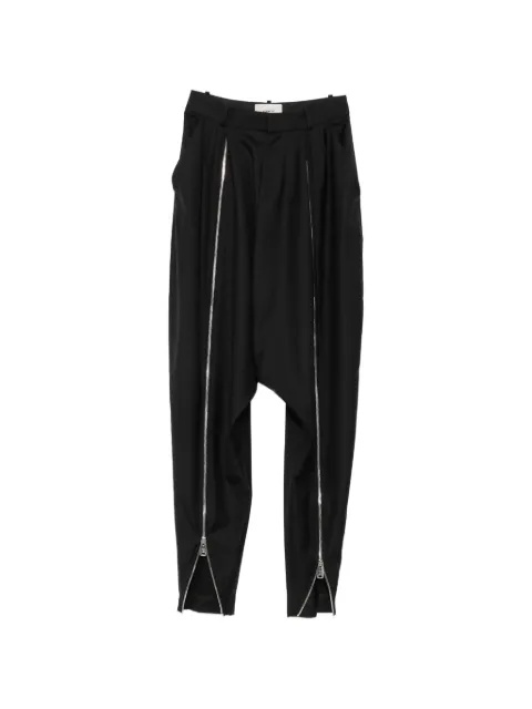Coperni zip-detail tapered trousers
