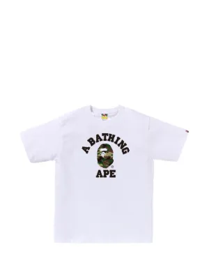 A BATHING APE® Ape Head Tシャツ | ホワイト | FARFETCH JP