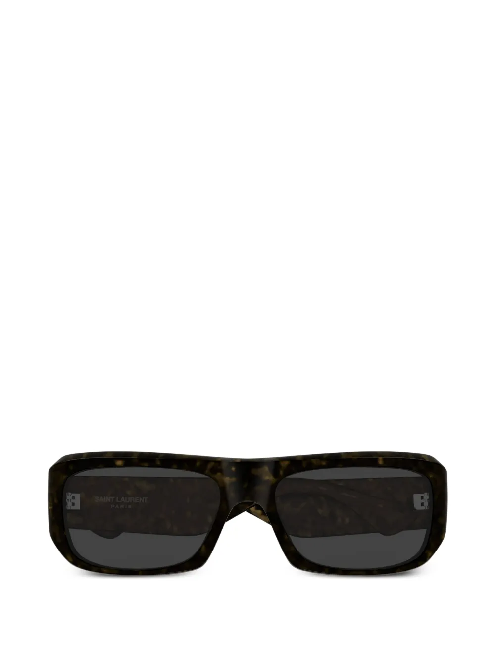 Saint Laurent Eyewear rectangle-frame sunglasses - Marrone