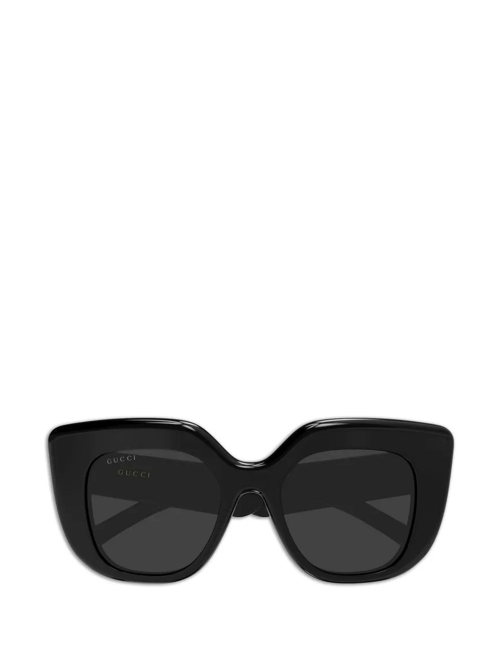 Gucci Eyewear oversized cat-eye sunglasses - Nero