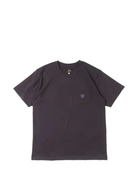 Needles embroidered pocket T-shirt