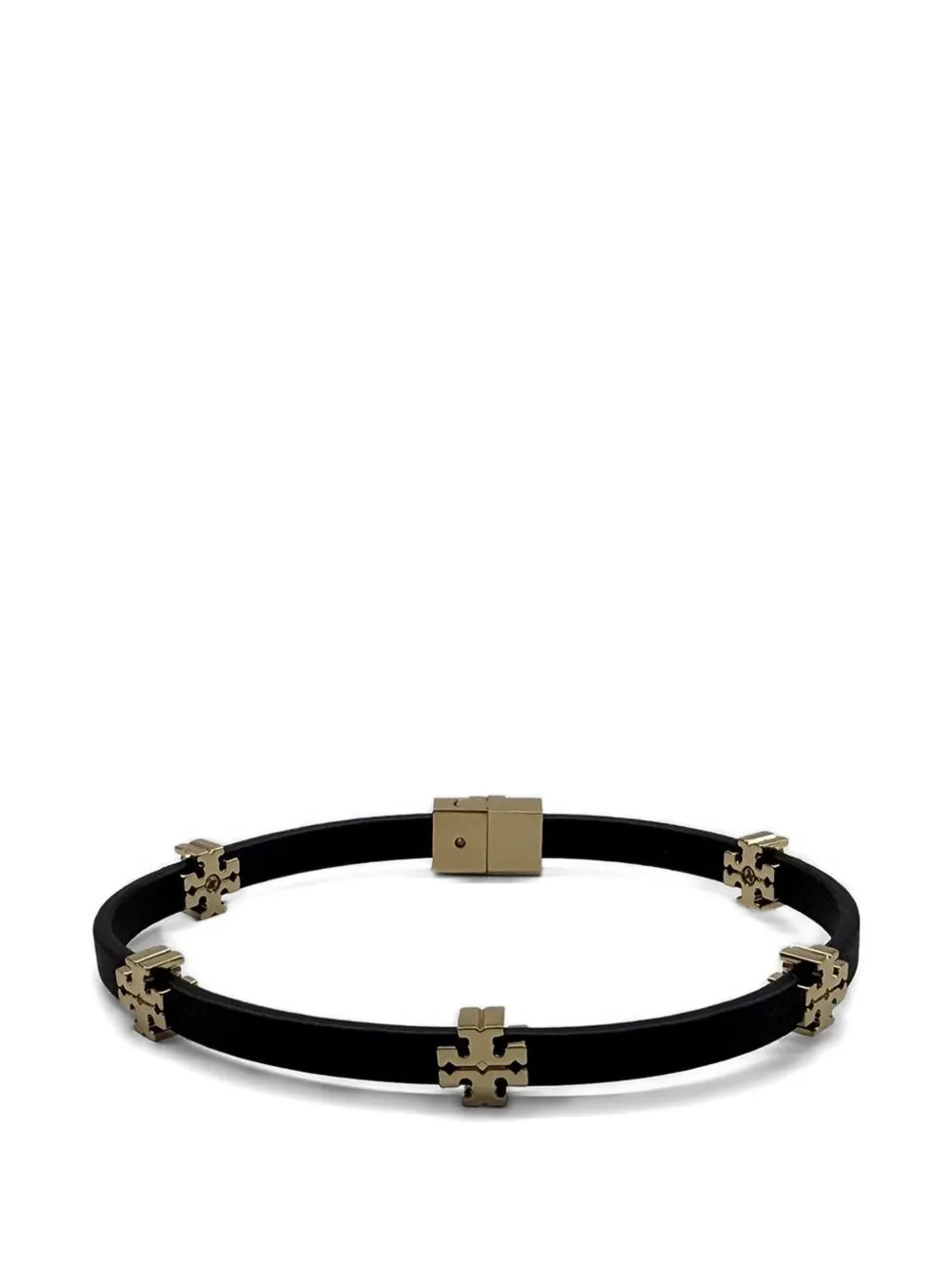 Tory Burch Icon Bio logo-embellished bracelet - Nero