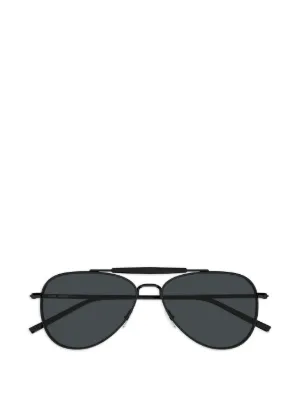 Saint Laurent パイロット サングラス | ゴールドトーン | FARFETCH JP