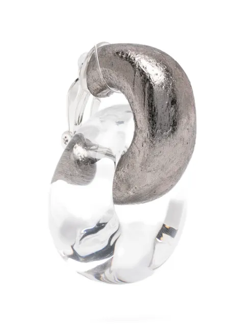 Monies Havana interlocking hoop earrings