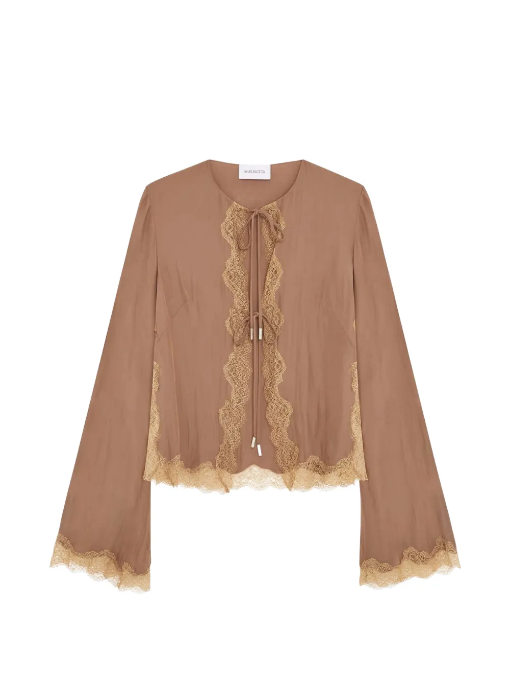 16Arlington Filipa blouse - Marrone