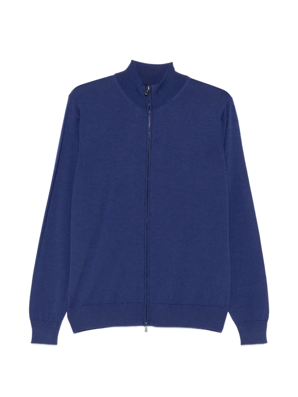 Filippo De Laurentiis zip-up high-neck cardigan - Blu