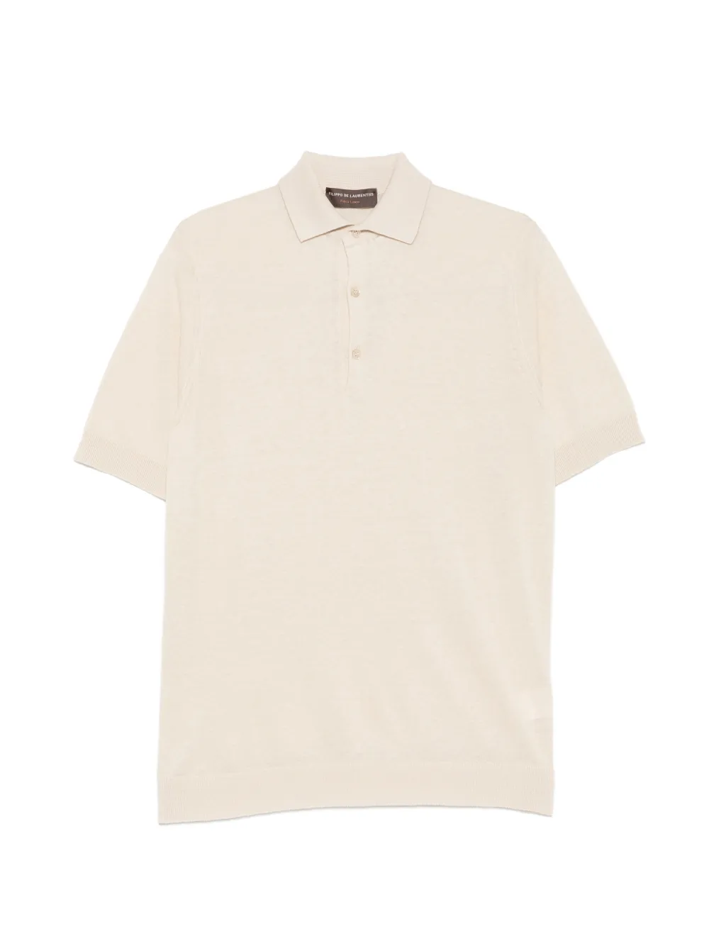 Filippo De Laurentiis short-sleeved polo shirt - Toni neutri