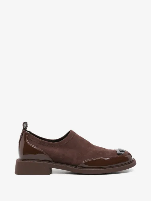 LINDA BAUMANN zapatos derby con detalle metálico