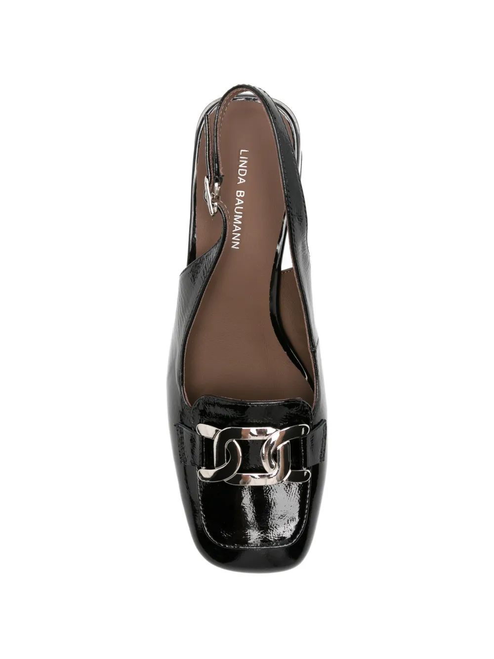 LINDA BAUMANN slingback pumps Zwart