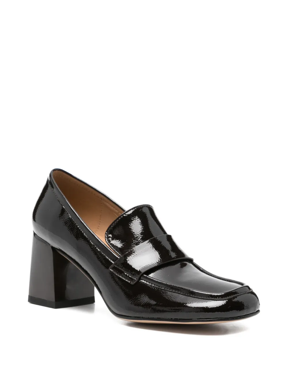 LINDA BAUMANN Pumps met vierkante neus Bruin